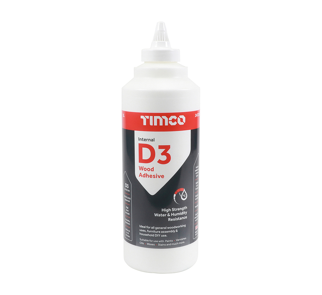 TIMCo 247258 D3 Wood adhesive 1L (QC1495)