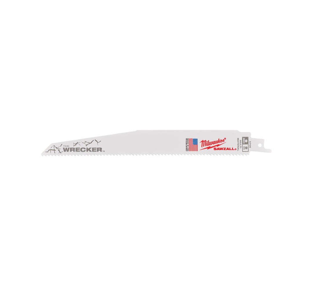 MILWAUKEE SAWZALL BLADES WRECKER 230mm 48-00-5706 pack of 5