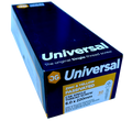 UNIVERSAL 6 x 220mm wood screw yellow zinc box of 50