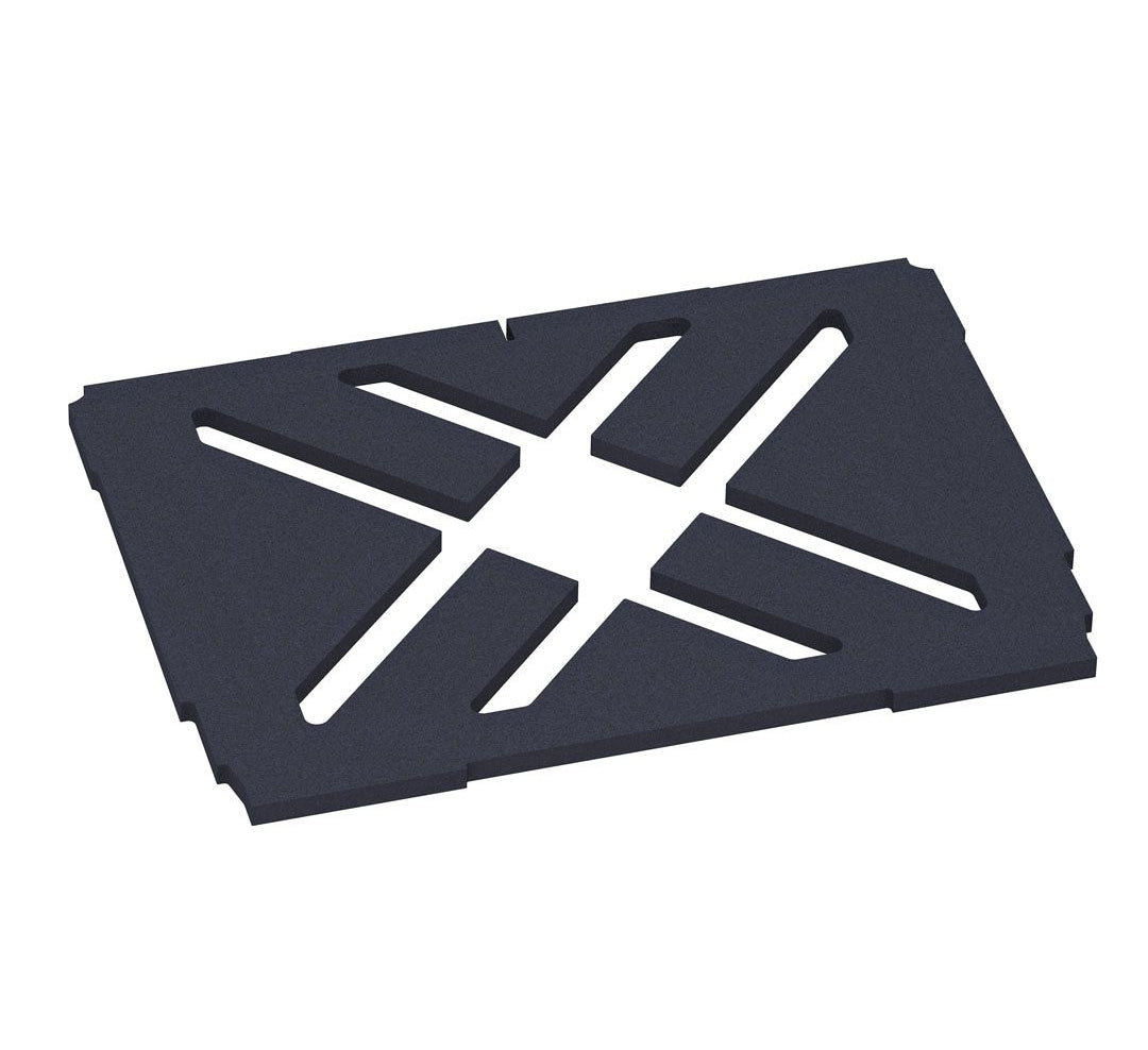 TANOS ACCESSORY 83000037 Base foam with cross cut-out for Systainer3 M and T-Loc