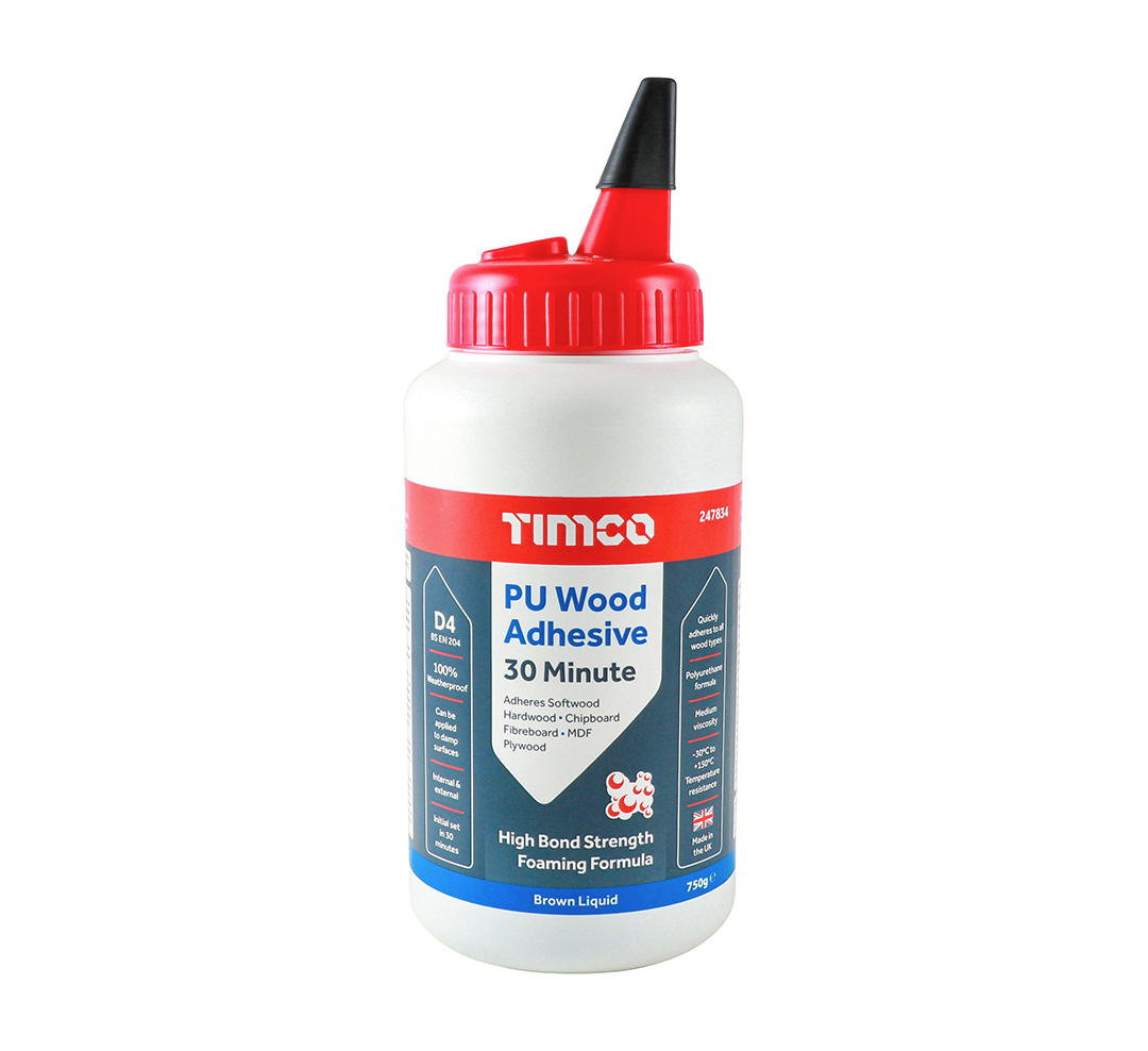 TIMCo 247834 6in1 D4 PU wood adhesive 750g (QC1497)