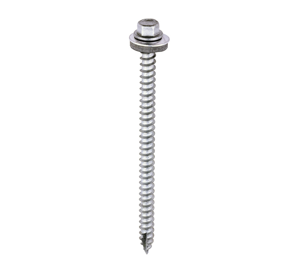 TIMCo DS100W16 steel-to-timber hex drive construction screw box of 100 (QC1196)
