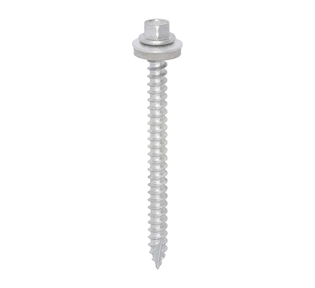 TIMCo DS80W19 steel-to-timber hex drive construction screw box of 100 (QC1195)