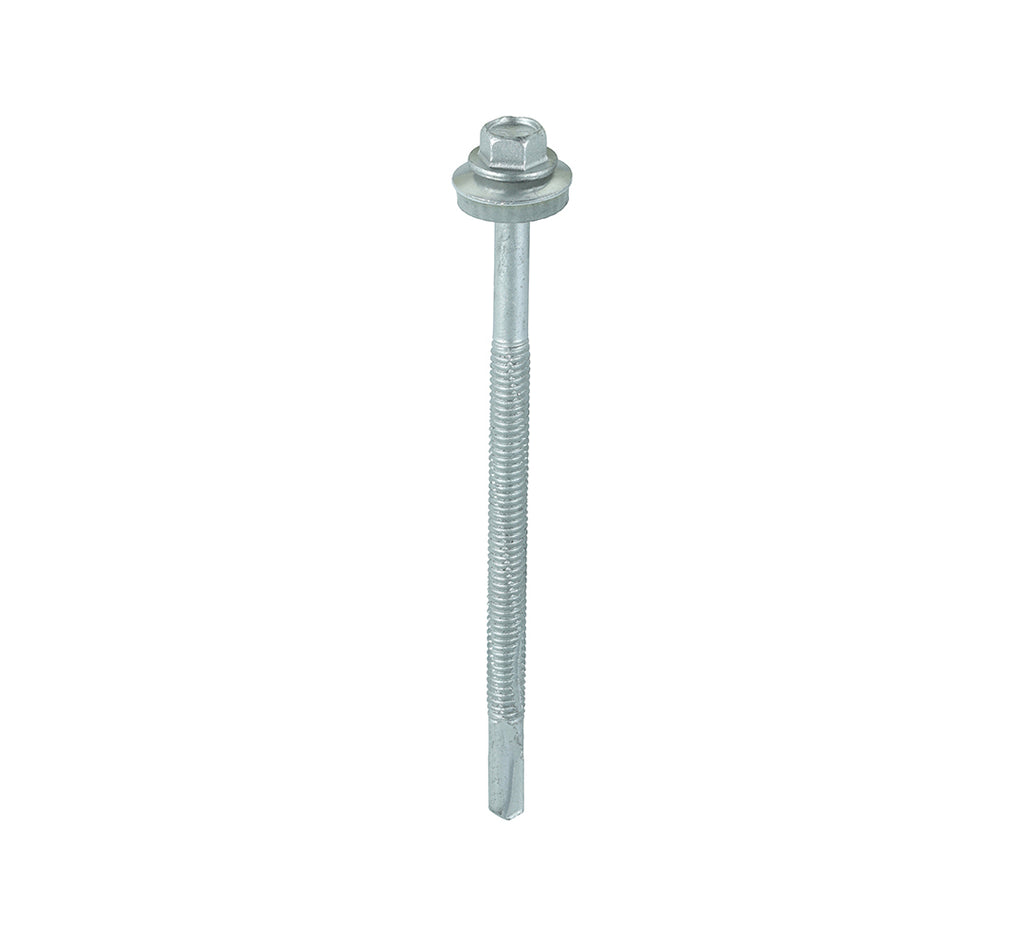 TIMCo H100W16 steel-to-steel hex drive construction screw box of 100 (QC1191)