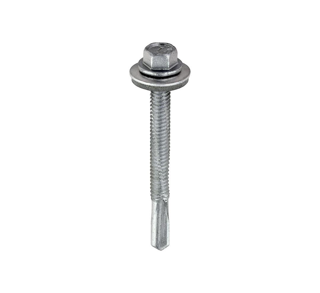 TIMCo H55W16 steel-to-steel hex drive construction screw box of 100 (QC1188)