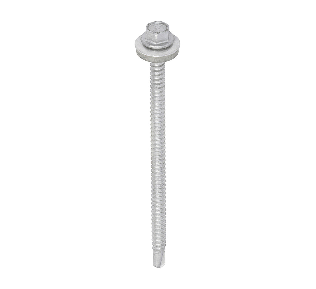 TIMCo L100W16 steel-to-steel hex drive construction screw box of 100 (QC1186)