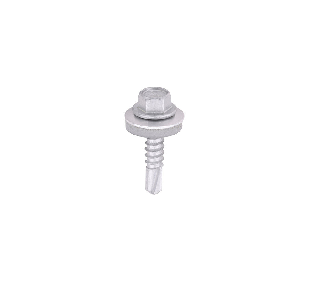 TIMCo L25W16 steel-to-steel hex drive construction screw box of 100 (QC1181)
