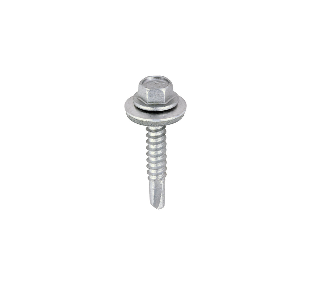 TIMCo L32W16 steel-to-steel hex drive construction screw box of 100 (QC1182)