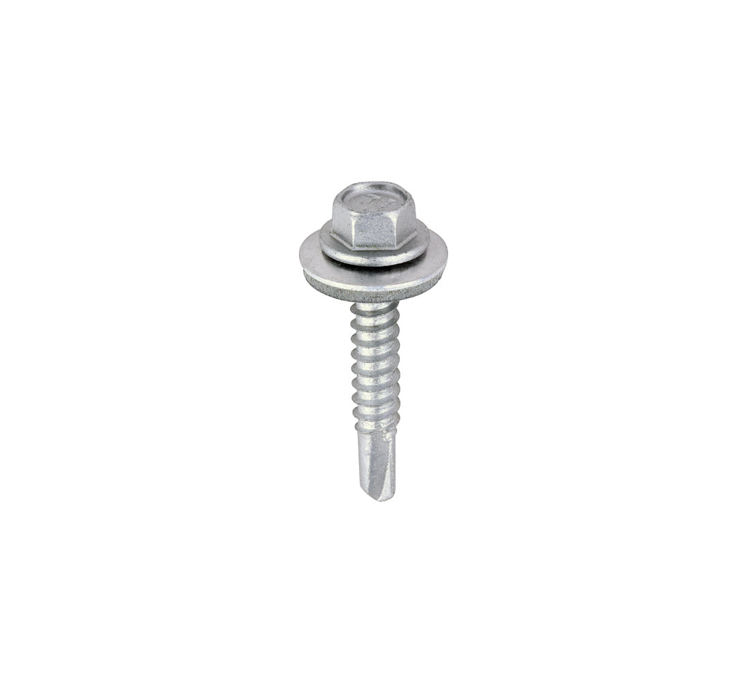 TIMCo L32W16 steel-to-steel hex drive construction screw box of 100 (QC1182)