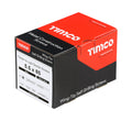 TIMCo LW85B timber-to-steel construction screw box of 100 (QC1174)