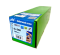 BWRS 6 x 260mm TX30 Countersunk woodscrew box of 100 (QC1553)