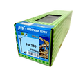 BWRS 6 x 280mm TX30 Countersunk woodscrew box of 100 (QC1554)