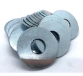 10 x 30mm steel penny repair washer zinc plated box of 100 (QC1294)