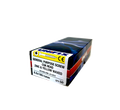 UNIFIX 6 x 180mm general purpose screw zinc yellow waxed box of 50 (QC1103)